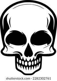 Skull - High Quality Vector Logo - Vector illustration ideal for T-shirt graphic