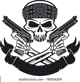 4,263 Skull gun tattoo Images, Stock Photos & Vectors | Shutterstock