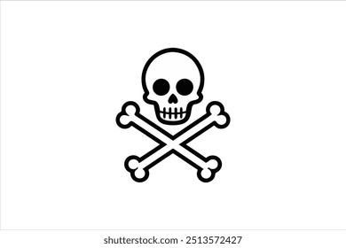 skull, Human Skull, Cartoon Skull Icon Silhouette