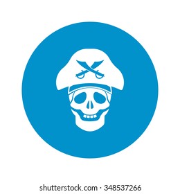 Skull icon. 