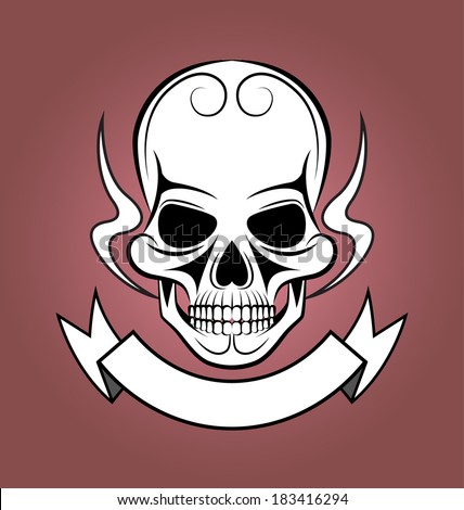 Skull Icon Stock Vector (Royalty Free) 183416294 - Shutterstock