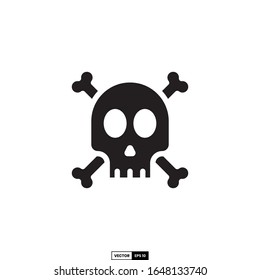 skull icon, design inspiration vector template for interface and any purpose