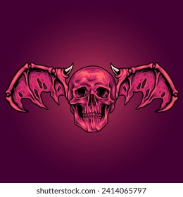 Color del VECTOR DE DISEÑO DE iconos de cráneo 