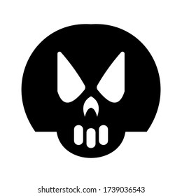 skull icon or logo isolated sign symbol vector illustration - high quality black style vector icons
