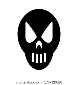 skull icon or logo isolated sign symbol vector illustration - high quality black style vector icons
