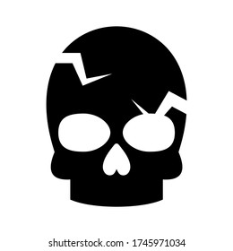 skull icon or logo isolated sign symbol vector illustration - high quality black style vector icons
