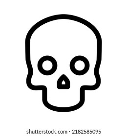 skull icon or logo isolated sign symbol vector illustration - high quality black style vector icons
