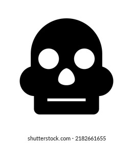 skull icon or logo isolated sign symbol vector illustration - high quality black style vector icons
