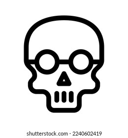 skull icon or logo isolated sign symbol vector illustration - high quality black style vector icons
