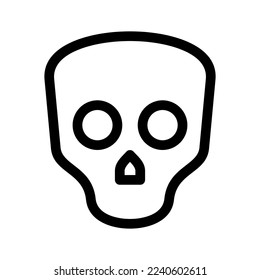 skull icon or logo isolated sign symbol vector illustration - high quality black style vector icons
