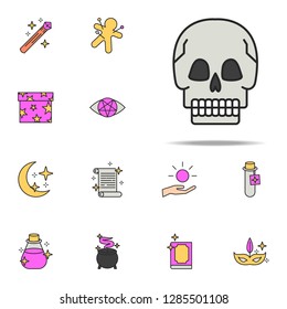 skull icon. magic icons universal set for web and mobile