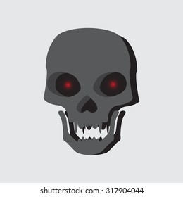 Skull icon new.