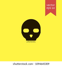 skull. skull icon. sign design. Vector EPS 10.