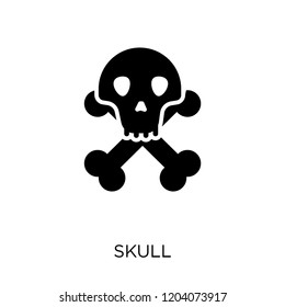 Skull icon. Skull symbol design from Desert collection. Simple element vector illustration on white background.