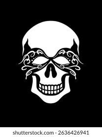 skull icon with various kinds of glasses