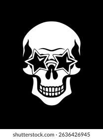 skull icon with various kinds of glasses