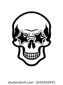 skull icon with various kinds of glasses