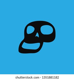 skull icon vector