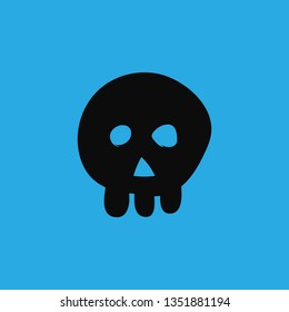 skull icon vector