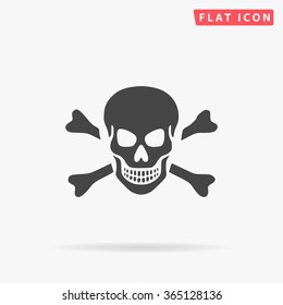 Skull Icon Vector. 