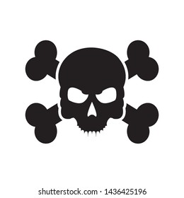 Skull icon vector design template