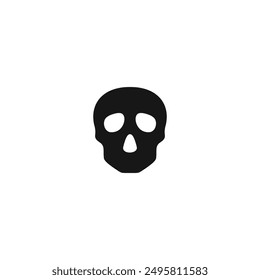 Skull icon vector. EPS 10 editable vector