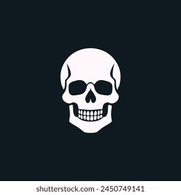 Skull icon vector illustration eps10