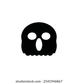 Skull icon vector illustration logo design