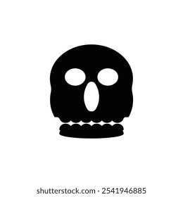 Skull icon vector illustration logo design