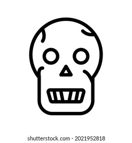 skull icon vector for your design
