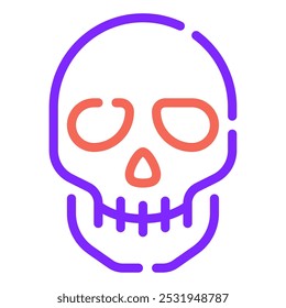 Skull icon for web, app, infographic, etc