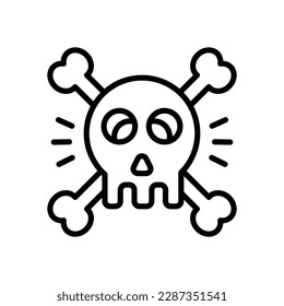 skull icon for your website, mobile, presentation, and logo design.