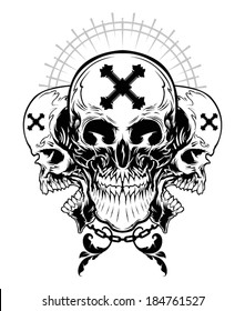Skull Illustration 
