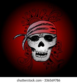 Skull illustration