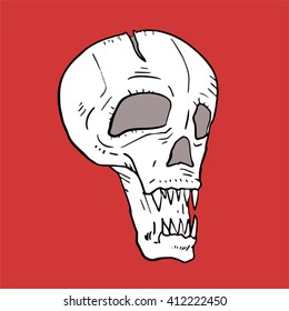 Skull illustration
