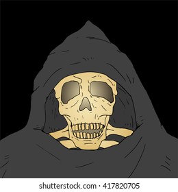 skull illustration