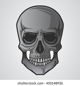 Skull illustration