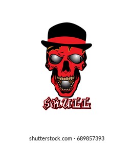 skull illustration