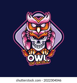 Skull Illustration Modern Style For Tshirts