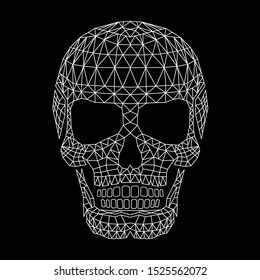 Skull illustration, tee shirt graphics, vectors, typography, hand drawn artwork
