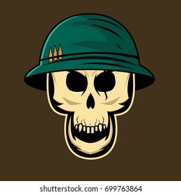 skull ilustration