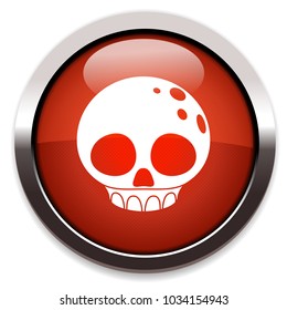 skull isolated vector icon