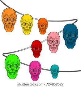 Skull lantern