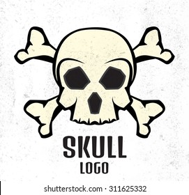skull logo