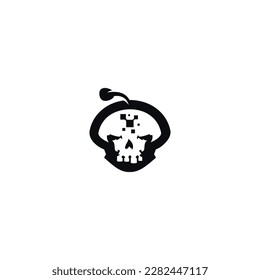 Skull Logo design template Skull Logo design