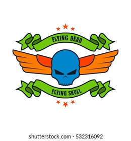 Skull logo design template