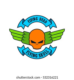 Skull logo design template
