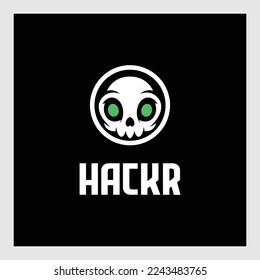 Design-Vorlage für Skull-Logo