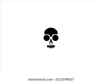 skull logo design vector illustration