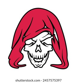 Skull logo icon design template